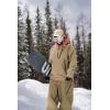 GSOU SNOW Women’s Snowboard Jacket Baggy Ski Jackets Waterproof Snow Hooded Coat Windproof Mountain Winter Outdoor Sports(Caramel)