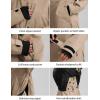 GSOU SNOW Women’s Snowboard Jacket Baggy Ski Jackets Waterproof Snow Hooded Coat Windproof Mountain Winter Outdoor Sports(Caramel)