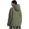 GSOU SNOW Women’s Snowboard Jacket Baggy Ski Jackets Waterproof Snow Hooded Coat Windproof Mountain Winter Outdoor Sports(Green)