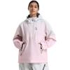 GSOU SNOW Women’s Snowboard Jacket Baggy Ski Jackets Waterproof Snow Hooded Coat Windproof Mountain Winter Outdoor Sports(Pink)