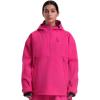GSOU SNOW Women’s Snowboard Jacket Baggy Ski Jackets Waterproof Snow Hooded Coat Windproof Mountain Winter Outdoor Sports(Rose)