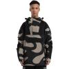 GSOU SNOW Men Ski Jacket Snowboard Snow Coat Warm Winter Waterproof Mountain Hooded(Camouflage Stripes)