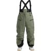 GSOU SNOW Men Snow Bibs Women Baggy Ski Pants Snowboard Overall Insulated Waterproof Windproof Warm Winter(Army Green)