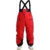 GSOU SNOW Men Snow Bibs Women Baggy Ski Pants Snowboard Overall Insulated Waterproof Windproof Warm Winter(Red)