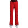 GSOU SNOW Ski Pants Women Slim Snow Pants Waterproof Windproof Warm Womens Snowboard Pants for Winter Sports(Red)