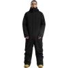 GSOU SNOW Ski Suits Women Men One Piece Snow Suits Waterproof Windproof Men Snowsuit Insulated Ski Jumpsuit for Snow Sports(Black 5)