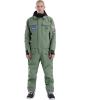 GSOU SNOW Ski Suits Women Men One Piece Snow Suits Waterproof Windproof Men Snowsuit Insulated Ski Jumpsuit for Snow Sports(Light Green)