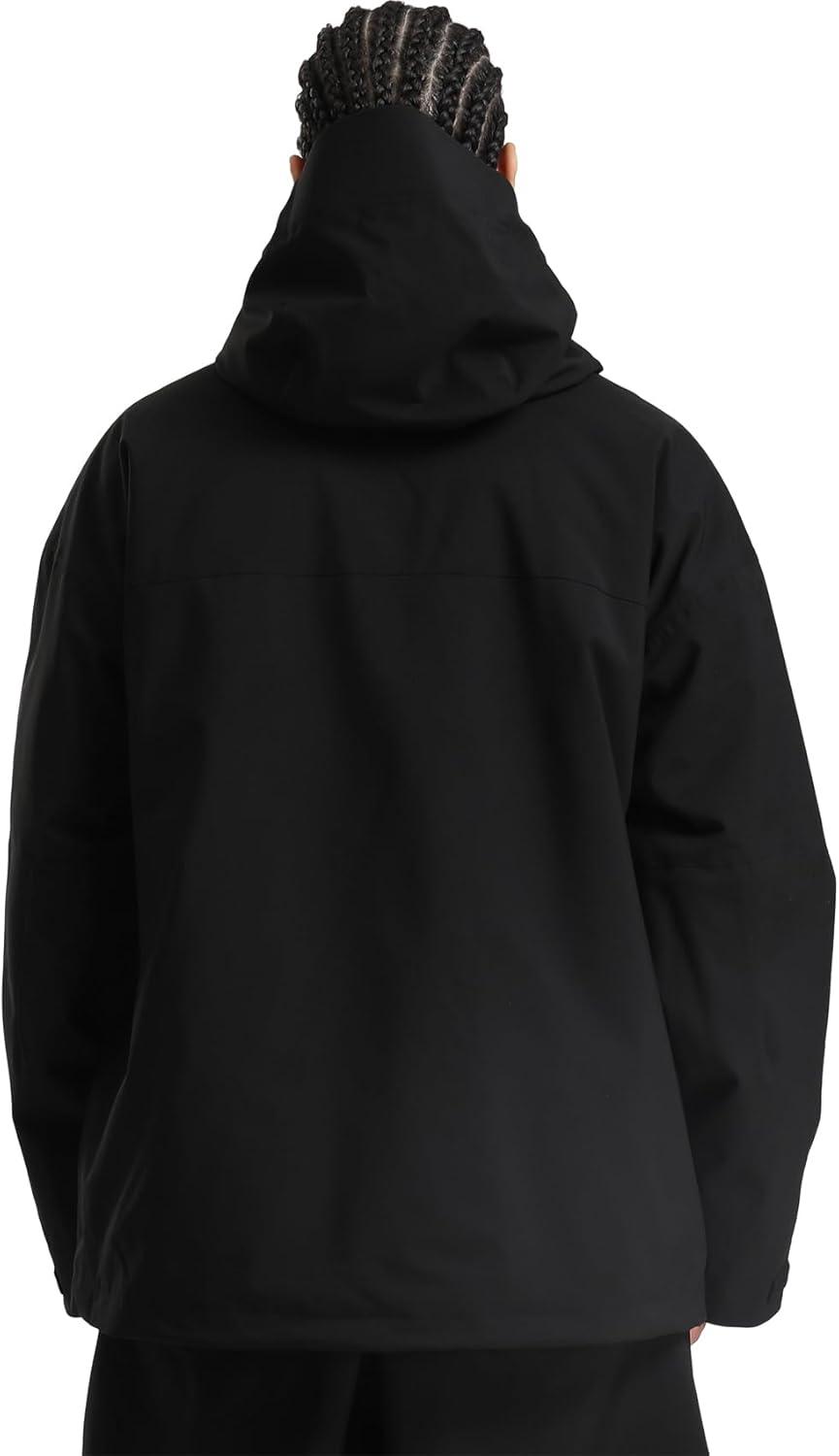 image:imageGSOU SNOW Snowboard Jacket Men Baggy Ski Jacket Waterproof Snow Coat Insulated Hooded Clothes for Winter OutdoorBlack