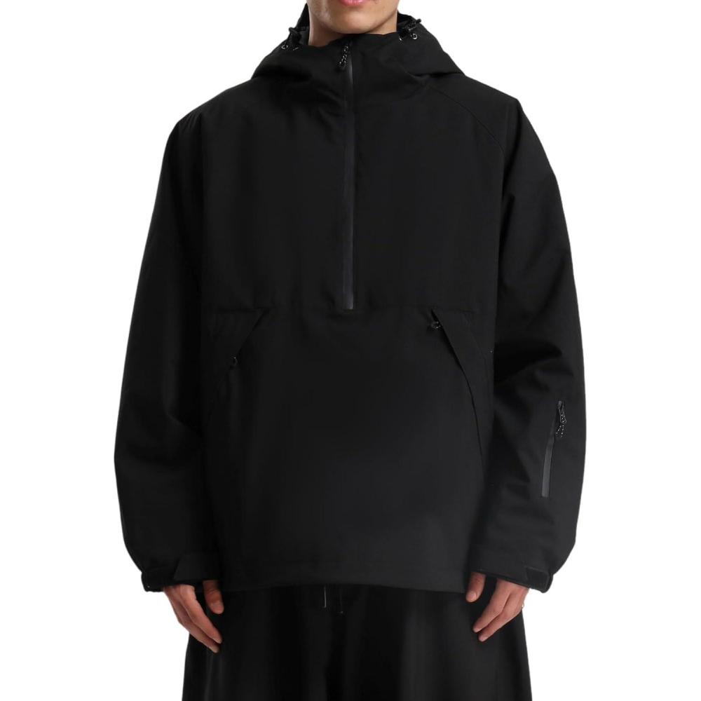 image:imageGSOU SNOW Womens Snowboard Jacket Men Snow Jacket Warm Waterproof Coat Ski Jacket for Winter SportBlack