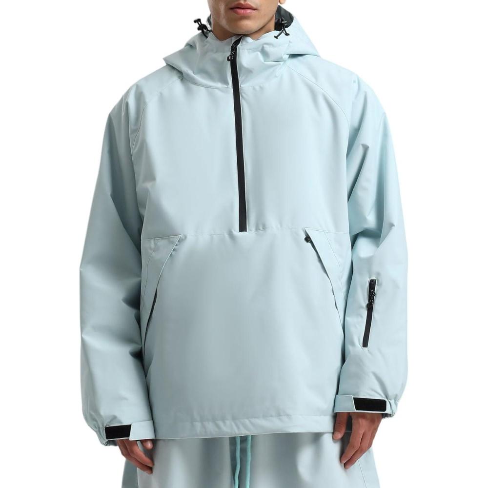 image:imageGSOU SNOW Womens Snowboard Jacket Men Snow Jacket Warm Waterproof Coat Ski Jacket for Winter SportBlue