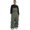 GSOU SNOW Men Snow Pants Snowboard Bibs Baggy Women Ski Pant Snow Bibs Overalls Waterproof Windproof Insulated(Army Green)
