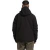 GSOU SNOW Men Snowboard Jacket Ski Coat Snow Pullover Hooded Winter Outdoor Sports Waterproof Windproof(Black)