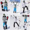 GSOU SNOW Men’s Ski Jacket Snowboard Snow Coat Waterproof Windproof Insulated Winter Mountain Outdoor Sports Hooded Warm(Camouflage)