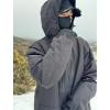 GSOU SNOW Men’s Ski Jacket Snowboard Snow Coat Waterproof Windproof Insulated Winter Mountain Outdoor Sports Hooded Warm(Green)