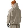 GSOU SNOW Mens Snowboard Jacket Baggy Womens Ski Jackets Cargo Snow Coat Waterproof Windproof Warm Multi-Pockets Sports(Khaki)