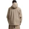 GSOU SNOW Mens Snowboard Jacket Ski Coat Women Waterproof Insulated Baggy Snowboard Coat Winter Hooded Mountain Hiking Warm(Khaki)
