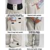 GSOU SNOW Ski Jacket Men Snowboard Coat Baggy Snow Suit Outfits Waterproof Insulated for Women Winter Sport(Beige-2)