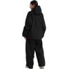GSOU SNOW Ski Jacket Men Snowboard Coat Baggy Snow Suit Outfits Waterproof Insulated for Women Winter Sport(Black-2)