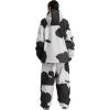 GSOU SNOW Ski Jacket Men Snowboard Coat Baggy Snow Suit Outfits Waterproof Insulated for Women Winter Sport(Cow-2)