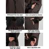 GSOU SNOW Ski Jacket Men Snowboard Coat Baggy Snow Suit Outfits Waterproof Insulated for Women Winter Sport(Deep Coffee-2)