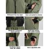 GSOU SNOW Ski Jacket Men Snowboard Coat Baggy Snow Suit Outfits Waterproof Insulated for Women Winter Sport(Green-2)