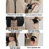 GSOU SNOW Ski Jacket Men Snowboard Coat Baggy Snow Suit Outfits Waterproof Insulated for Women Winter Sport(Khaki-2)