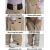 GSOU SNOW Ski Jacket Men Snowboard Coat Baggy Snow Suit Outfits Waterproof Insulated for Women Winter Sport(Khaki-2)