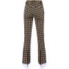 GSOU SNOW Ski Pants Women Snow Pants Slim Waterproof Insulated Windproof Winter Sports Warm With a Waistband(Khaki)