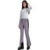 GSOU SNOW Ski Pants Women Snow Pants Slim Waterproof Insulated Windproof Winter Sports Warm With a Waistband(Purple)