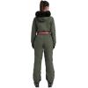 GSOU SNOW Ski Suit Women Snowsuit One Piece Snowboarding Waterproof Windproof Jumpsuit for Outdoor Sports(Army Green)
