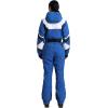 GSOU SNOW Ski Suit Women Snowsuit One Piece Snowboarding Waterproof Windproof Jumpsuit for Outdoor Sports(Blue)