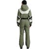 GSOU SNOW Ski Suit Women Snowsuit One Piece Snowboarding Waterproof Windproof Jumpsuit for Outdoor Sports(Green)