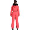 GSOU SNOW Ski Suit Women Snowsuit One Piece Snowboarding Waterproof Windproof Jumpsuit for Outdoor Sports(Orange)
