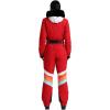 GSOU SNOW Ski Suit Women Snowsuit One Piece Snowboarding Waterproof Windproof Jumpsuit for Outdoor Sports(Red)
