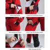 GSOU SNOW Ski Suit Women Snowsuit One Piece Snowboarding Waterproof Windproof Jumpsuit for Outdoor Sports(Red2)