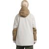 GSOU SNOW Women Ski Jacket Snow Coat Waterproof Windproof Snowboarding Jacket Coat Insulated Warm Winter(Beige Brown)