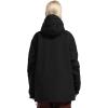 GSOU SNOW Women Ski Jacket Snow Coat Waterproof Windproof Snowboarding Jacket Coat Insulated Warm Winter(Black 1)