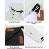 GSOU SNOW Women Ski Jacket Snow Coat Waterproof Windproof Snowboarding Jacket Coat Insulated Warm Winter(Brown)
