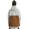 GSOU SNOW Women Ski Jacket Snow Coat Waterproof Windproof Snowboarding Jacket Coat Insulated Warm Winter(Brown)