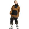 GSOU SNOW Women Ski Jacket Snow Coat Waterproof Windproof Snowboarding Jacket Coat Insulated Warm Winter(Brown Black)