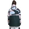 GSOU SNOW Women Ski Jacket Snow Coat Waterproof Windproof Snowboarding Jacket Coat Insulated Warm Winter(Camouflage Green)