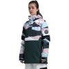 GSOU SNOW Women Ski Jacket Snow Coat Waterproof Windproof Snowboarding Jacket Coat Insulated Warm Winter(Camouflage Green)