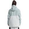 GSOU SNOW Women Ski Jacket Snow Coat Waterproof Windproof Snowboarding Jacket Coat Insulated Warm Winter(Green White)
