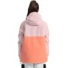 GSOU SNOW Women Ski Jacket Snow Coat Waterproof Windproof Snowboarding Jacket Coat Insulated Warm Winter(Pink Orange)
