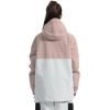 GSOU SNOW Women Ski Jacket Snow Coat Waterproof Windproof Snowboarding Jacket Coat Insulated Warm Winter(Pink White)