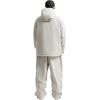 GSOU SNOW Women Ski Jacket and Pants Set Men Snowboard Jacket Baggy Snow Suit Waterproof Windproof Insulation Ski suit(Beige)