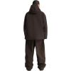 GSOU SNOW Women Ski Jacket and Pants Set Men Snowboard Jacket Baggy Snow Suit Waterproof Windproof Insulation Ski suit(Coffee)