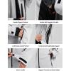 GSOU SNOW Women Ski Jacket and Pants Set Men Snowboard Jacket Baggy Snow Suit Waterproof Windproof Insulation Ski suit(Grey)