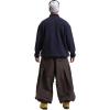 GSOU SNOW Womens Mens Snow Pants Baggy Snowboard Ski Pant Loose Waterproof Windproof Insulated(Coffee-1)