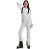 GSOU SNOW Womens Ski Bibs Snow Pants Snowboard Slim Overalls Insulated Waterproof Windproof Warm Winter(Beige)